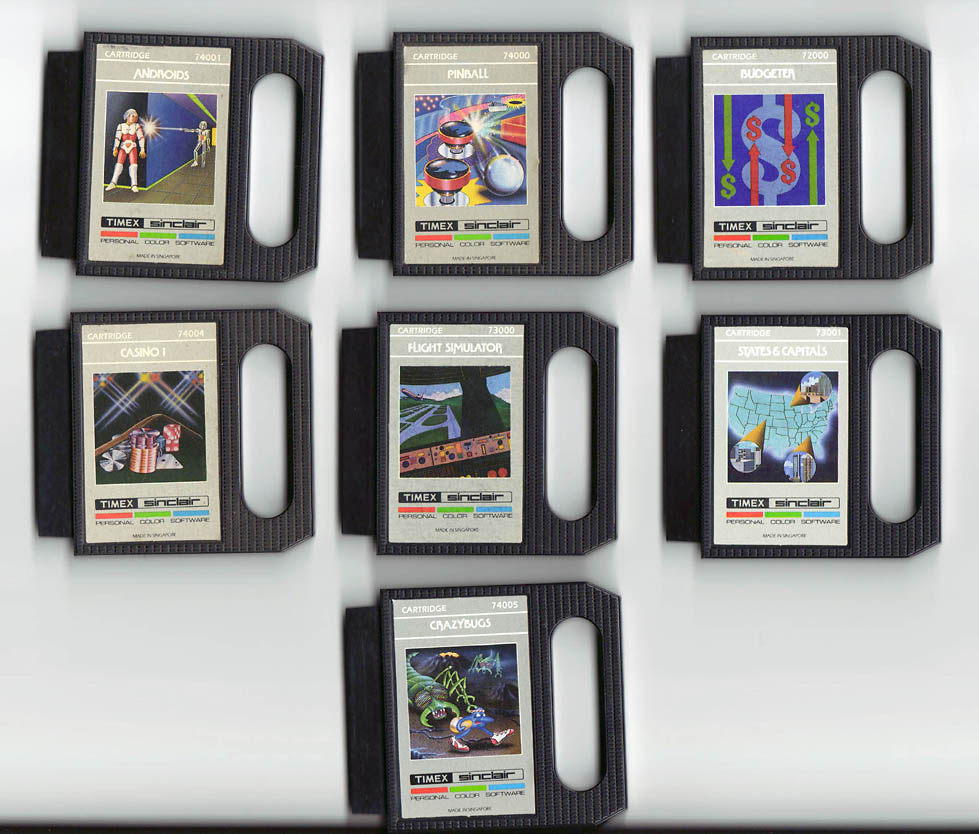 Directory /Vintage/Sinclair/Software/Timex 2068 Cartridges/